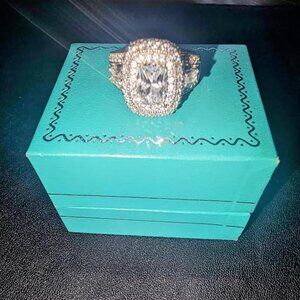 Bella Luce Tycoon stamped  and 925 stamped  CZ Ring NWOT